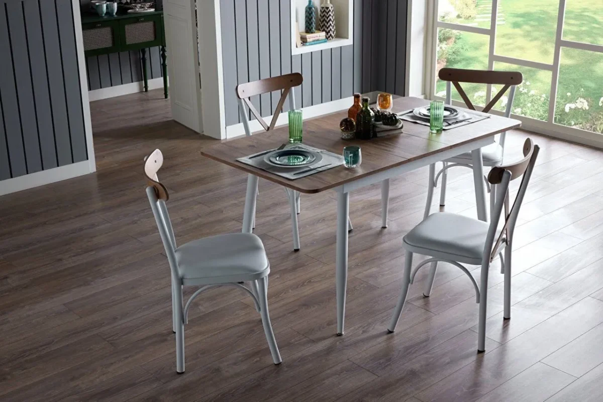 ESSEN Small Dining Set - White | Istikbal Furniture